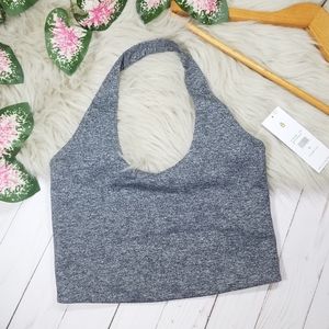 Spiritual Gangster Gray Sports Bra